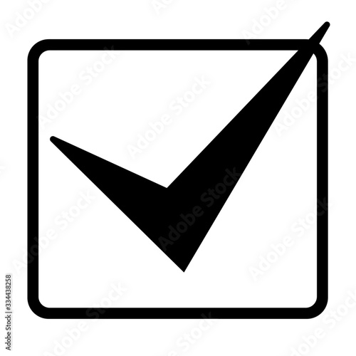 check-tick-vote-select icon