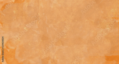 orange paper background with grunge vintage texture in elegant website or textured paper design. Digital watercolor illustration.