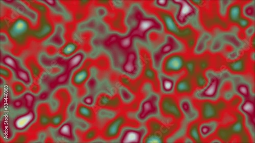 Yellow And Olive Melicerous Luminescent Psychotropic Multicolored Motion Concept Out Of Shifting Dyes
