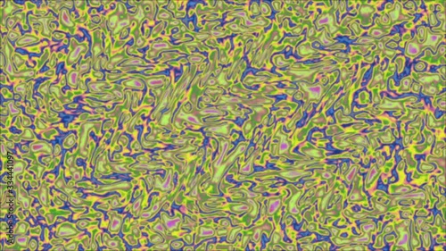 Yellow And Olive Wavy Awesome Gross Disgusting Gaussian Fluid