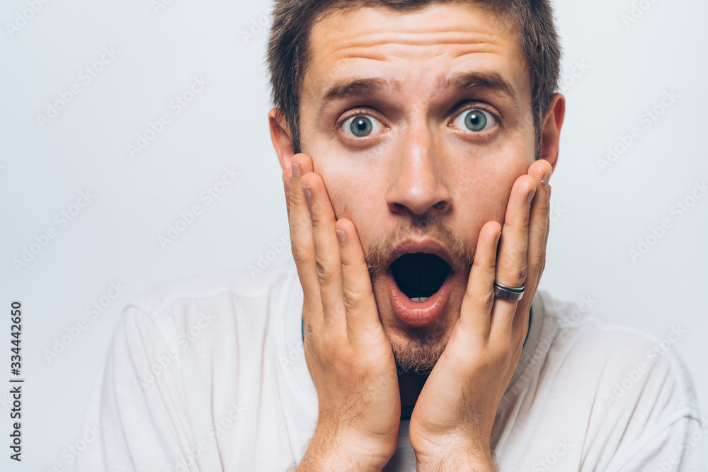Shocked man Shocked man