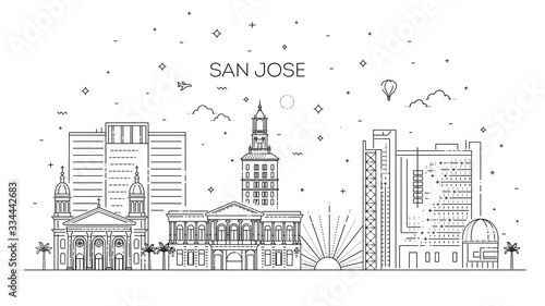 Minimal San Jose City Linear Skyline