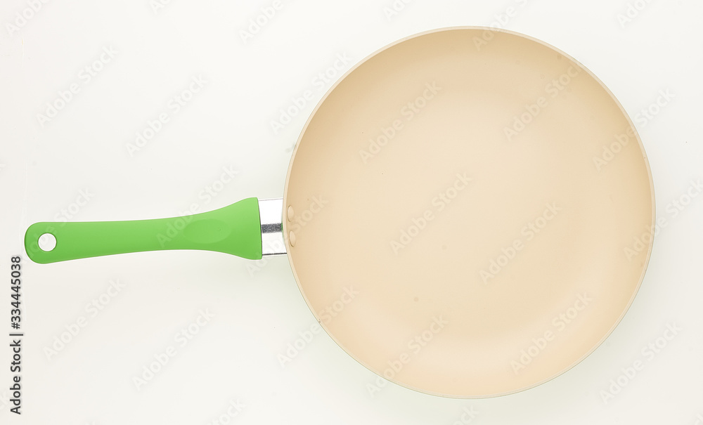 frying pan on white isolated frying pan on white isolated