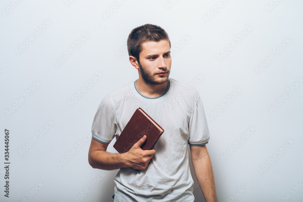 The man with a book The man with a book