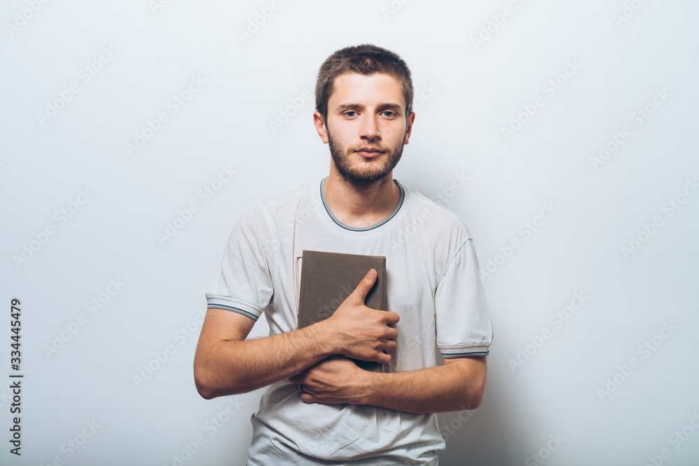 The man with a book The man with a book