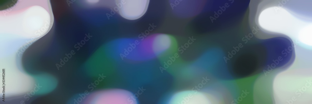 Obraz premium centered soft blurred iridescent horizontal header background graphic with light gray, dark slate gray and slate gray colors space for text or image