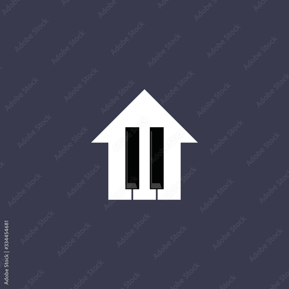 Piano Logo template vector illustration design Piano Logo template vector illustration design