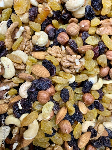 dried fruits and nuts
