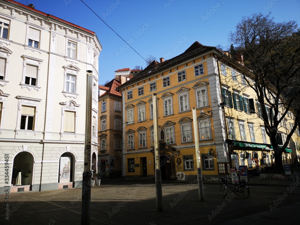 Graz Schloßbergplatz, Altstadt, Sehenswürdigkeiten