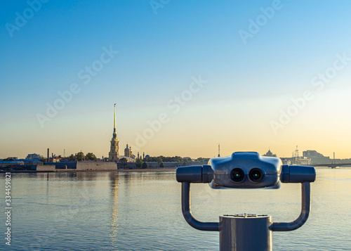 binoculars on the bridge