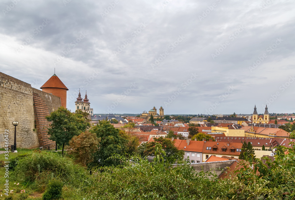View of Eger, Hungary