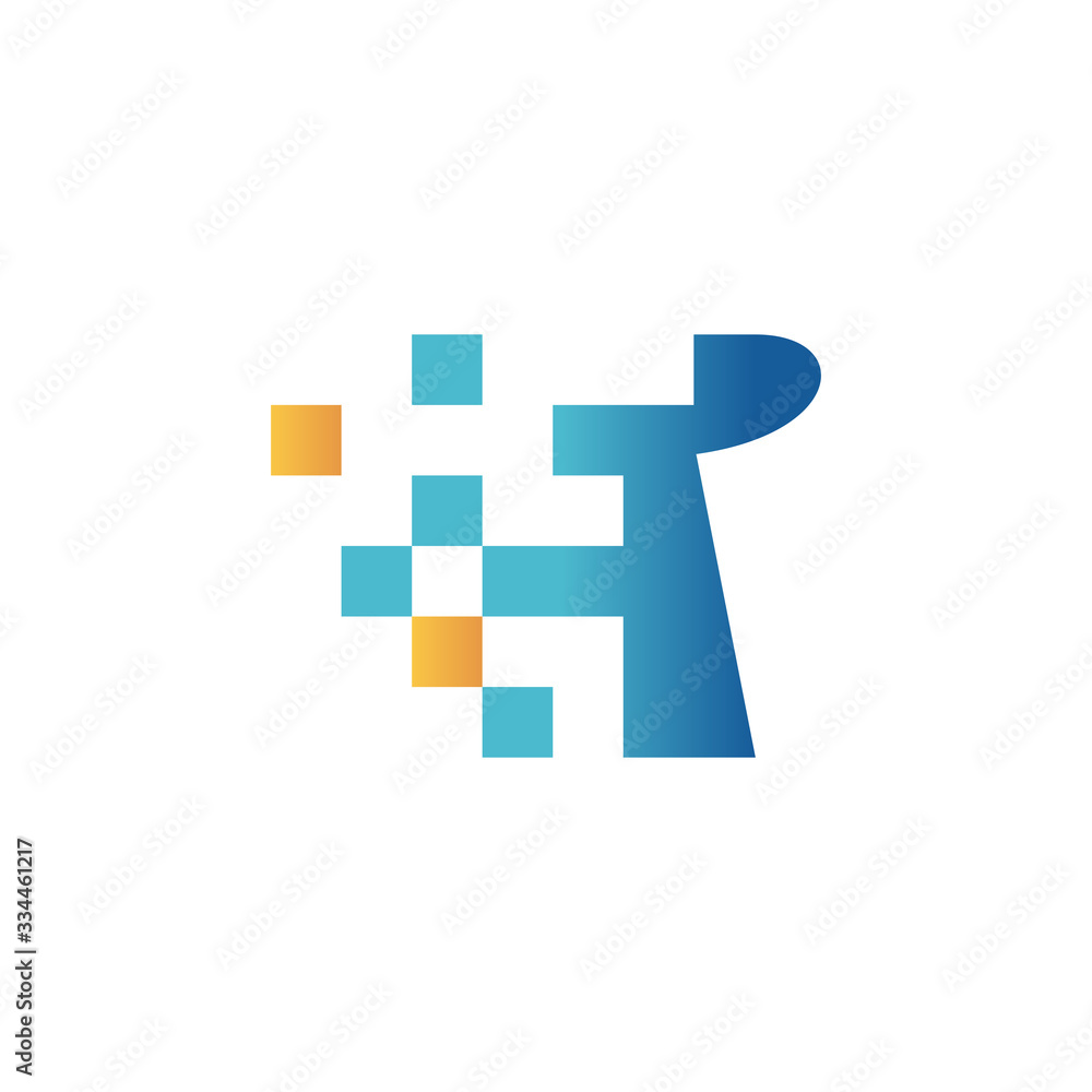 Fototapeta premium Initial flip data