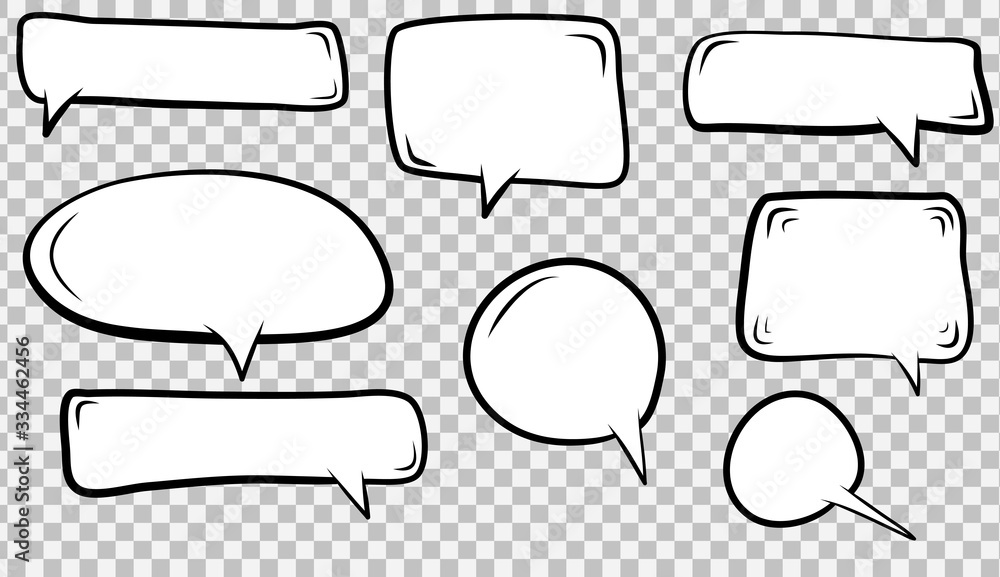 Fototapeta premium Illustration of spaces for text input.