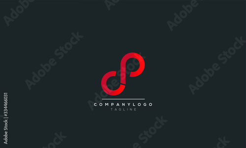 PS SP P S  Letter Logo Alphabet Design Template Vector
