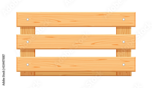 wooden crate box isolated on white, empty boxes wood for crate storage, front view container crate wood retro for transportation, wooden crates shelf pallet of vegetable fruit rustic farm and vintage