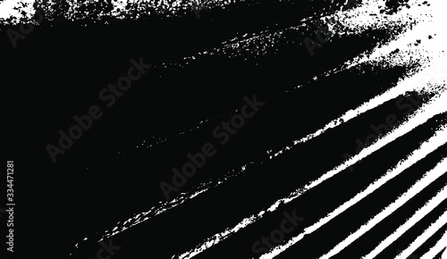 Dark grunge urban texture vector. Distressed overlay texture. Grunge background. Abstract obvious dark worn textured effect. Vector Illustration. Black isolated on white. EPS10.