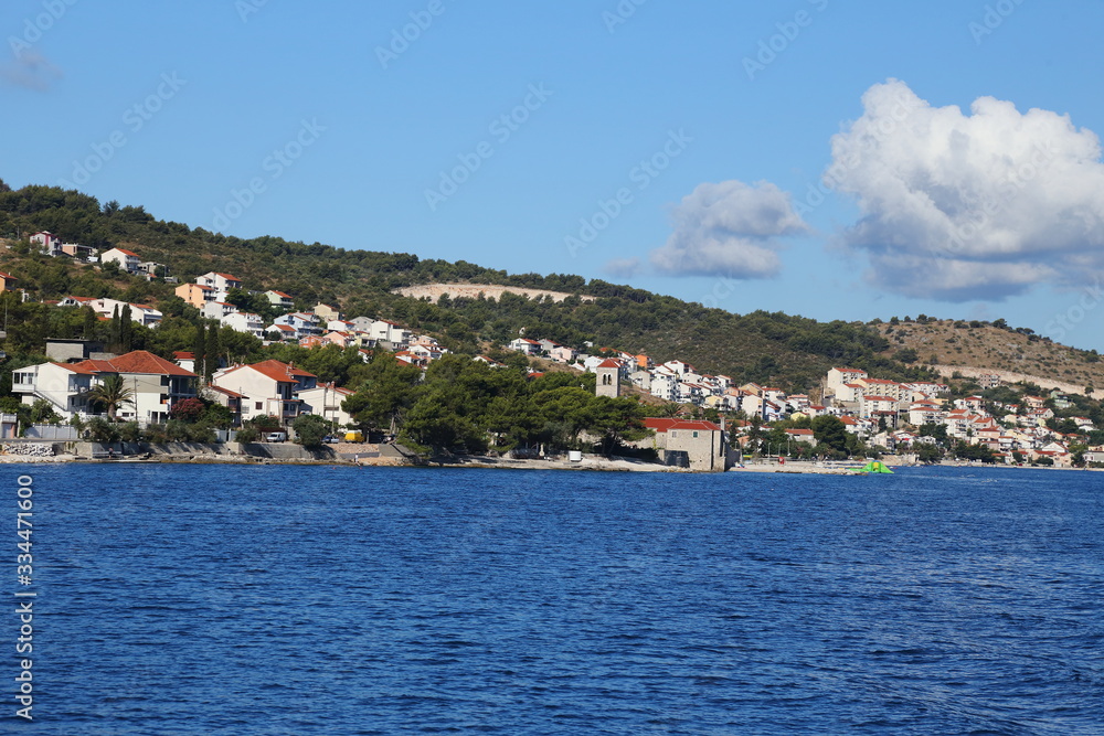 Croatia views between Trogir and Split