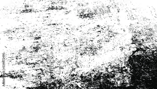 Rough black and white texture vector. Distressed overlay texture. Grunge background. Abstract textured effect. Vector Illustration. Black isolated on white background. EPS10.