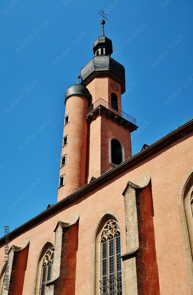 Eibelstadt, Stadtpfarrkirche St. Nikolaus, Kirchturm