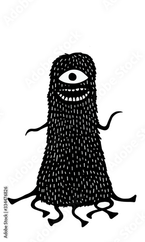 Monster grin