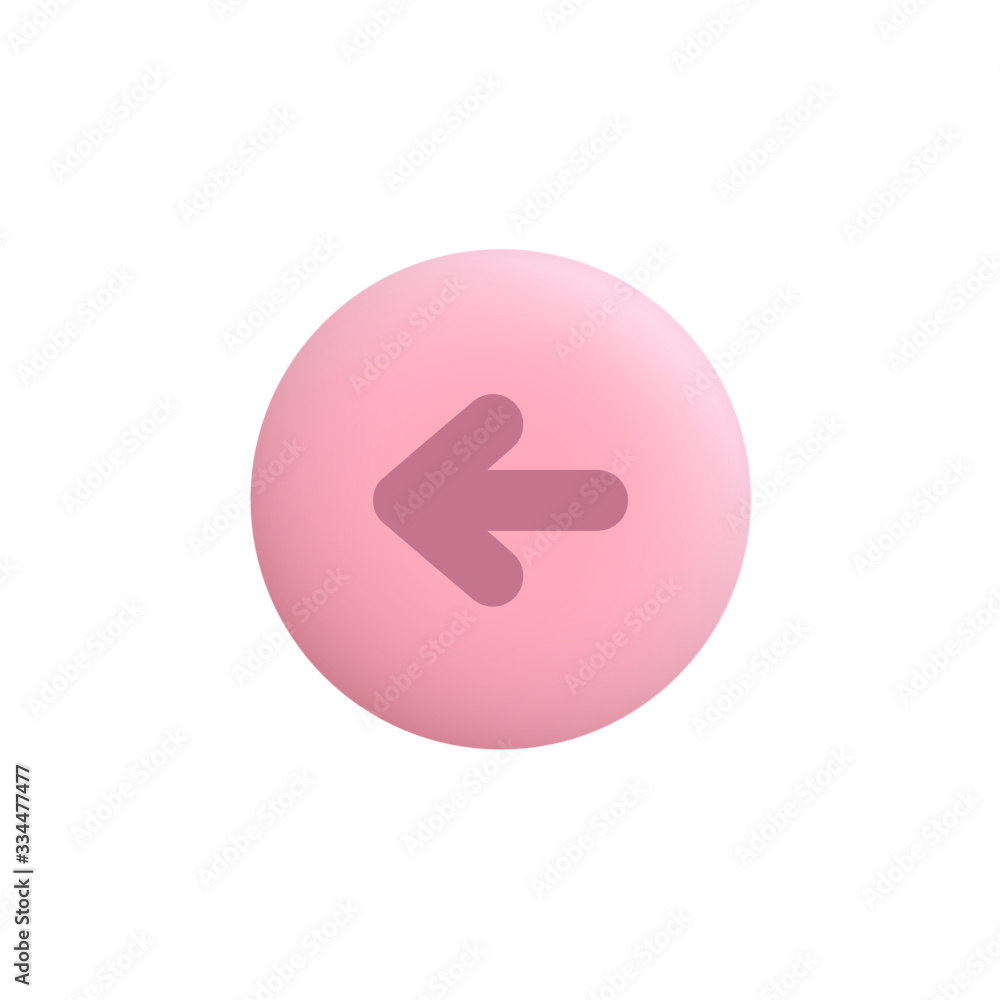 Arrow Backward - Modern App Button Arrow Backward - Modern App Button