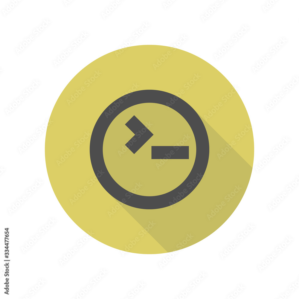 input sign long shadow icon. Simple glyph, flat vector of web icons for ui and ux, website or mobile application input sign long shadow icon. Simple glyph, flat vector of web icons for ui and ux, website or mobile application