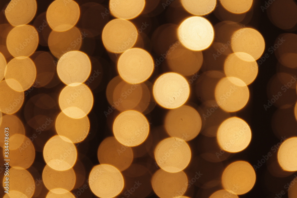 Christmas lights bokeh yellow background texture Christmas lights bokeh yellow background texture