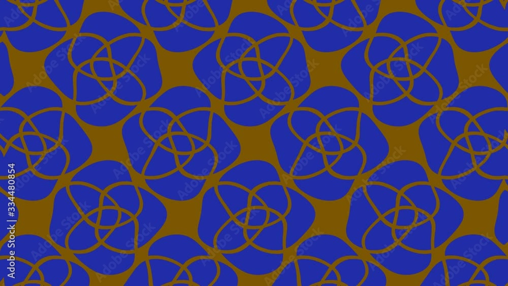 Abstract animation in black and white on a minimal background, with a colored wave effect, which varies in size, angle and intensity, in 16: 9 video format