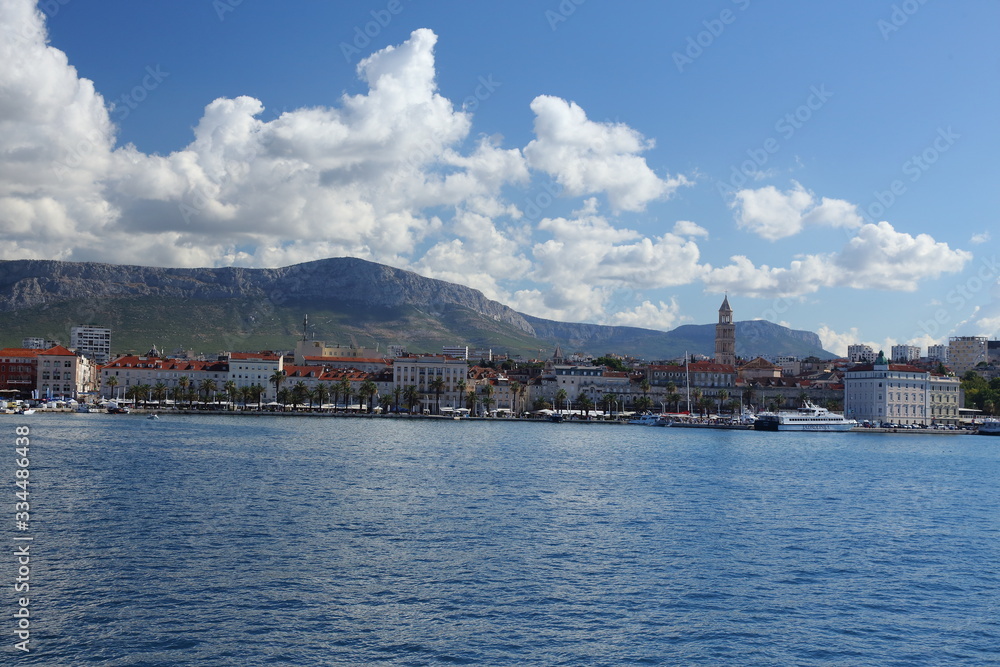 Fototapeta premium Croatia views and city of Split