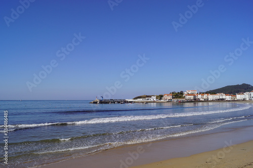 Paisaje marítimo, costa gallega