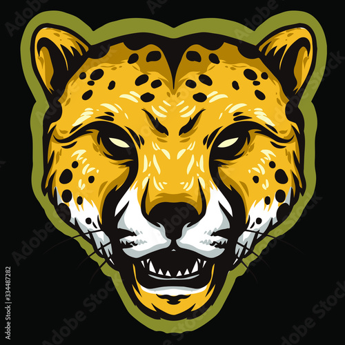 cheetah head