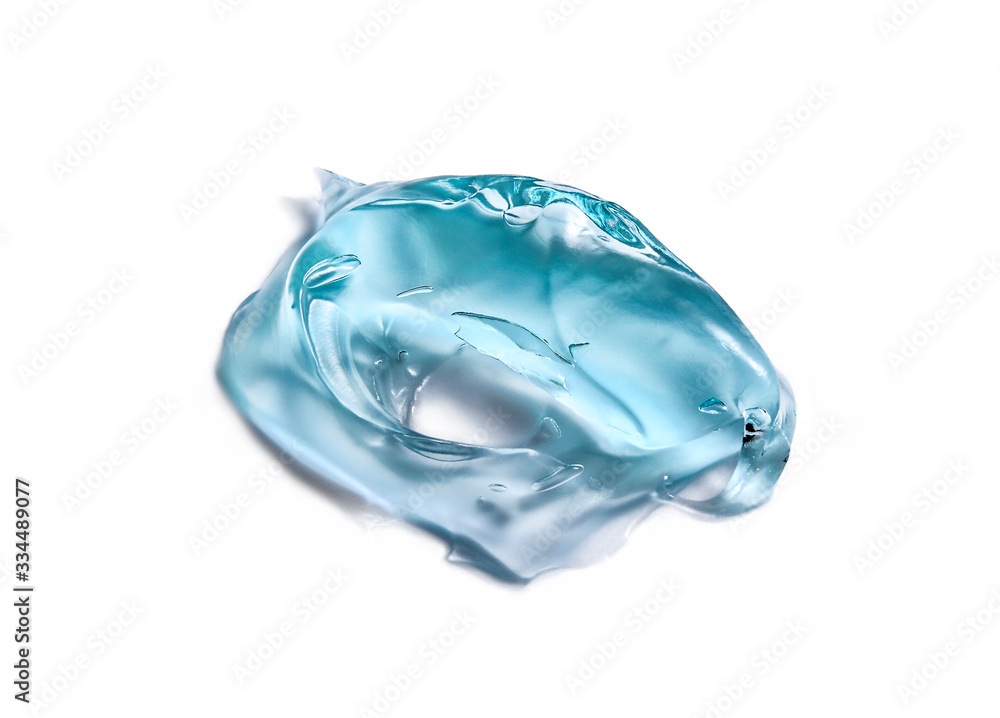 Gel isolated on white background Gel isolated on white background
