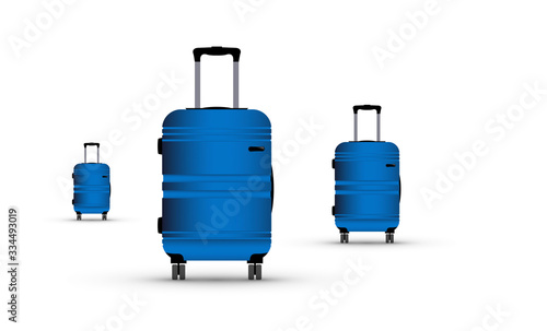trolley, valigia, viaggio, vacanze, 