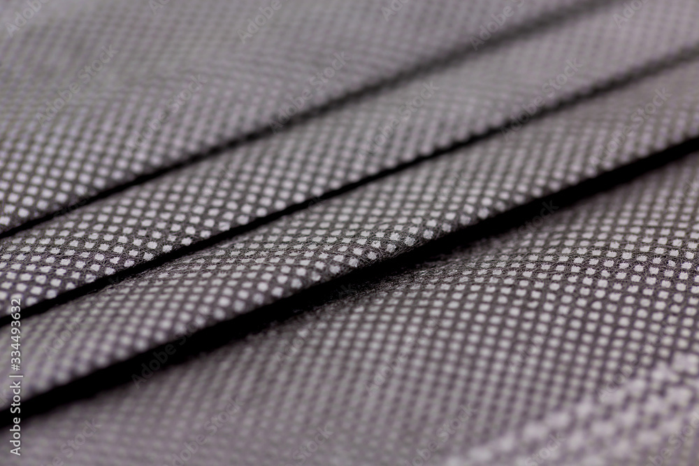 custom made wallpaper toronto digitalMacro of black medical mask, copy space, texture. Selective focus