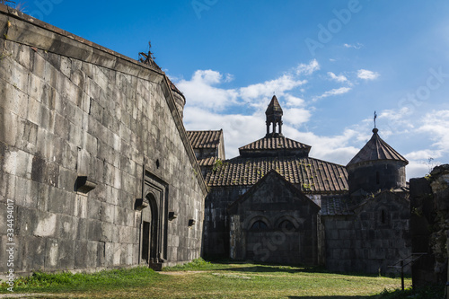 Haghpat Monastery old ancient church in Tchantinler mountains near Alaverdi, Armenia