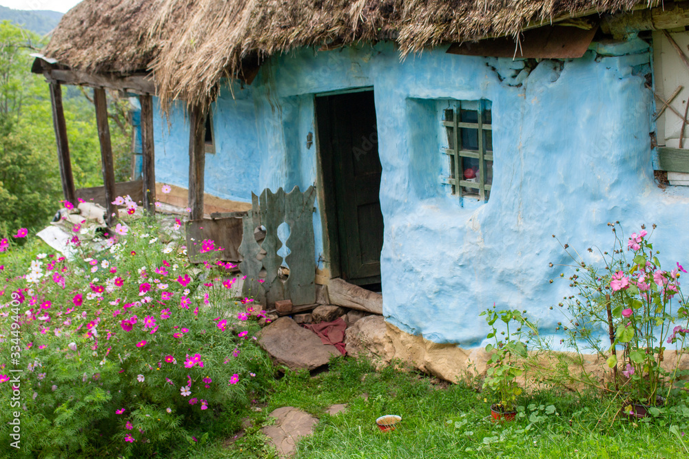  Old inhabited house in the Apuseni Mountains