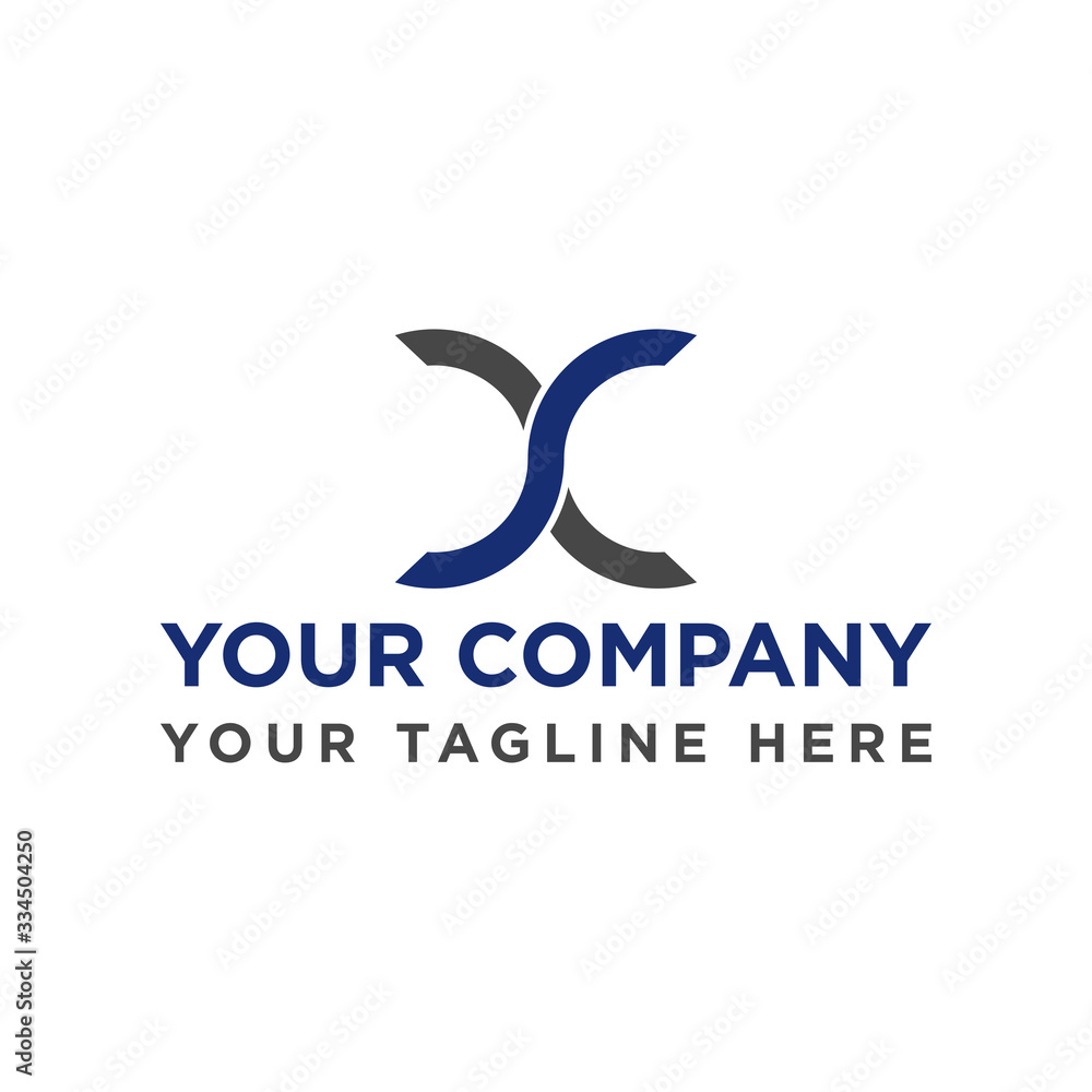 Fototapeta premium Company logo icon vector trendy