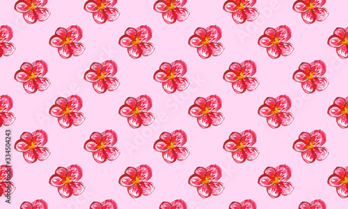Wallpaper Mural Hand drawn bright watercolor fruit seamless pattern. Food illustration with lemon, banana, avocado, peach Torontodigital.ca