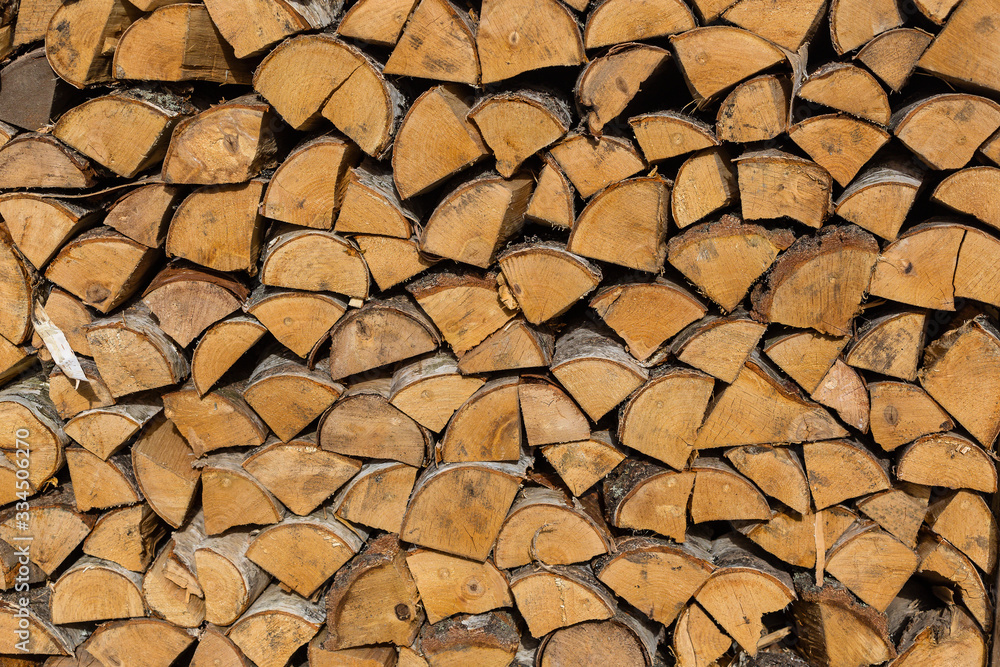 Dry birch wood for the stove or fireplace. Dry birch wood for the stove or fireplace.
