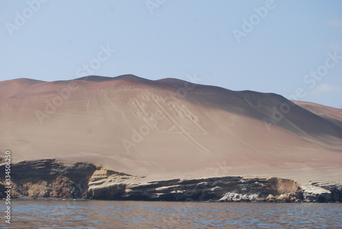 figura del candelabro, península de Paracas