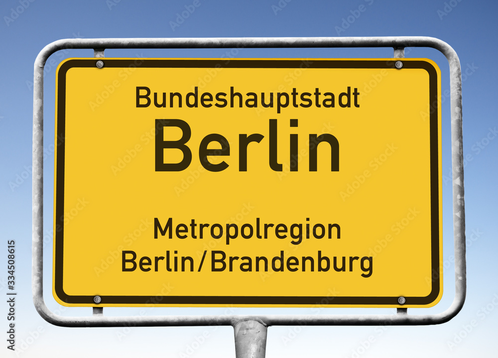 Bundeshauptstadt Berlin, Metropolregion, Berlin/Brandenburg (Symbolbild)