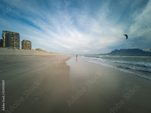 Wallpaper Mural Kite Surf Table Mountain Cape Town, South Africa Torontodigital.ca