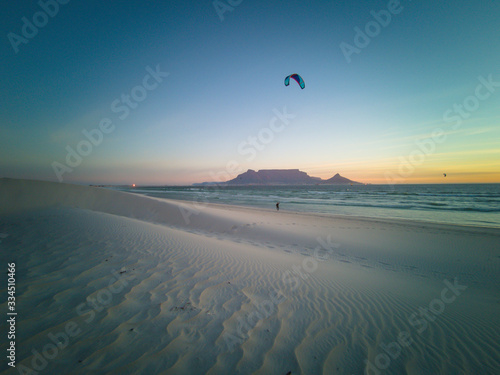 Wallpaper Mural Kite Surf Table Mountain Cape Town, South Africa Torontodigital.ca