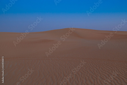 UAE. Desert landscape