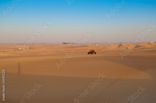 UAE. Desert  landscape