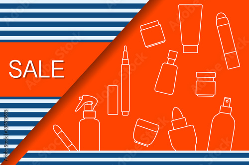 Cosmetics, makeup Sale Shopping Purchase Discount