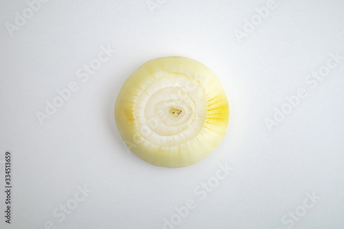 cross section of skinned onion.