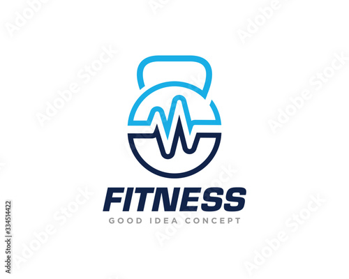 Fitness and Gym Logo Design Vector