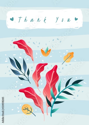 Vertical spring poster