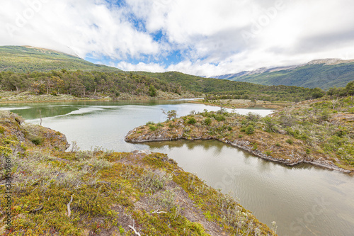 Lapataia river at "Tierra del Fuego" National Park - Ushuaia - Argentina
